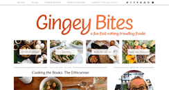 Desktop Screenshot of gingeybites.com
